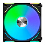 Cooler Para Gabinete Lian Li Uni Fan AL120 V2, RGB, 120mm, Black, AL120V2-1B