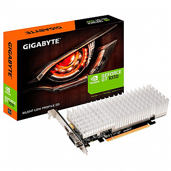 Placa de Vídeo Gigabyte NVIDIA GeForce GT 1030 2G, GDDR5 - GV-N1030SL-2GL