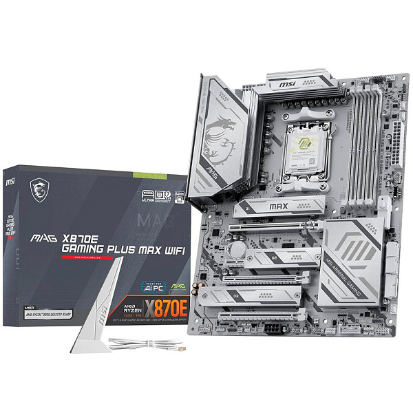 Placa-Mãe MSI X870E Gaming Plus Max WIFI DDR5 AMD X870E AM5 911-7E70-024
