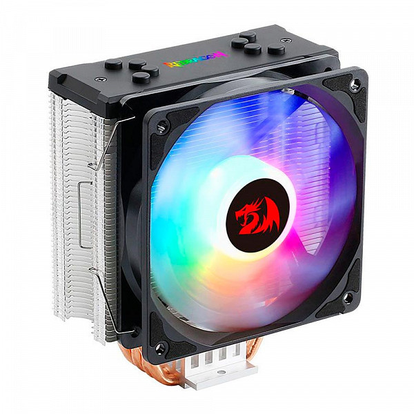 Cooler para Processador Redragon Air Cooler Redragon Skadi, Preto Cc-1051 A, RGB, 120mm