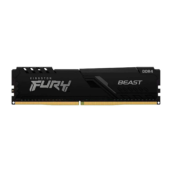 Memória Kingston Fury Beast Black, 32GB, 3200MHz, DDR4 - KF432C16BB/32