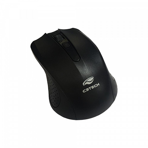 Mouse C3 Tech Sem Fio USB Preto - M-W20BK