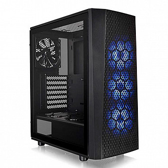 Gabinete Thermaltake Versa J24 Tg RGB/Bk/W/Spcc/T.G*1/Mb Sync - CA-1L7-00M1WN-01*