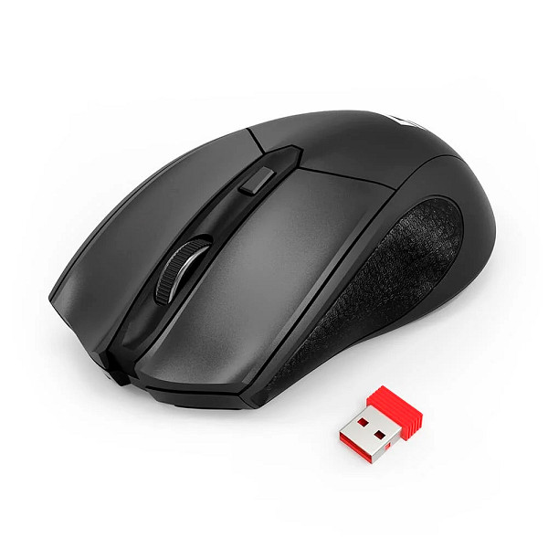 Mouse Office Redragon, 4000 DPI, USB 2.4GHz, Ambidestro, Preto - BM-2463