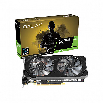 Placa de Video Geforce GTX1660 6GB 1CLICK OC G5 192B GALAX