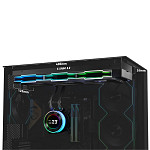 Water Cooler Lian Li Hydroshift LCD, 360mm, ARGB, Com Display, Intel/AMD, Preto, GHS2LCD36TB Water Cooler Lian Li Hydroshift LCD, 360mm, ARGB, Com Display, Intel/AMD, Preto, GHS2LCD36TB