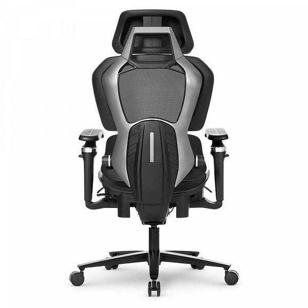 Cadeira Gamer DT3 Sports Chrono, Até 130Kg, Reclinável, Braço 5D, Cilindro Classe 4, Cinza - 13991-3