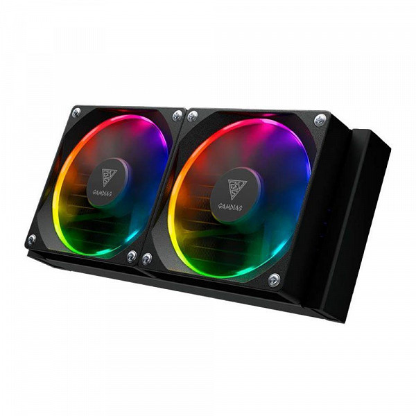 Water Cooler Gamdias Chione M4 RGB 240mm Amd/intel M4-240 - Preto