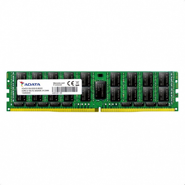 Memória Adata p/ Servidor 16 GB DDR4 2400 Mhz R-Dimm ECC