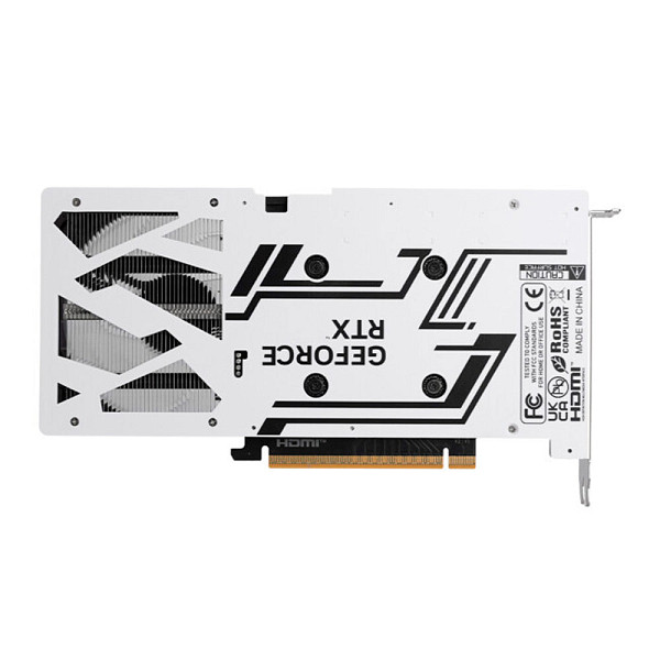 Placa de Vídeo GALAX RTX5050 1-Click OC  White 128BITS GDDR6  NVIDIA Geforce, 8GB, DLSS 4, 55NSL8MHCZBS