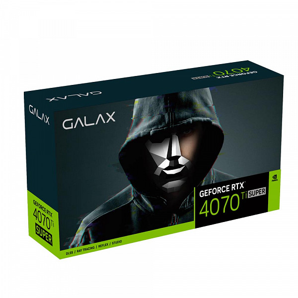 Placa de Vídeo 4070 Ti SUPER SG 1-Click OC GALAX GeForce, 16 GB GDDR6X, DLSS 3, Ray Tracing - 47UZM6MD6MER