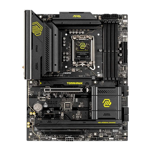 Placa Mãe MSI MAG B860 TOMAHAWK WIFI, Intel, ATX, DDR5 UDIMM, Wi-Fi 7, Preto - B860TOMAHAWKWIFI Placa Mãe MSI MAG B860 TOMAHAWK WIFI, Intel, ATX, DDR5 UDIMM, Wi-Fi 7, Preto - B860TOMAHAWKWIFI