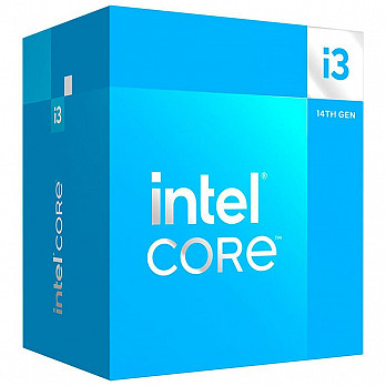 Processador Intel Core I3 14100, 14ª Geração, 3.5 Ghz, 4.7 Ghz Turbo, Cache 12mb, LGA 1700 - Bx8071514100
