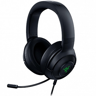 Headset Gamer Razer Kraken X USB, LED Verde, Drivers 40mm