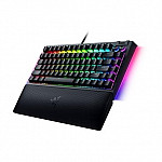 Teclado Mecânico Gamer Razer BlackWidow V4, Chroma RGB, Switches Mecânicos Razer, 75%, Anti-Ghosting, Preto - RZ0305000200