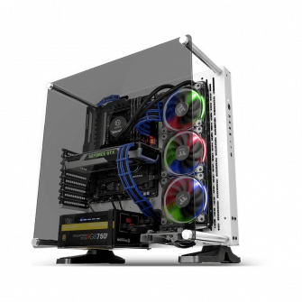 Gabinete Thermaltake Core P3 Tg Snow Wall Mount Sgcc Temp Glass*1 - CA1G400M6WN05