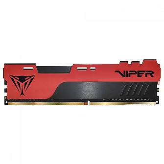 Memória DDR4 Patriot Viper Elite 2, 8GB, 3200Mhz, Preto E Vermelho, PVE248G320C8