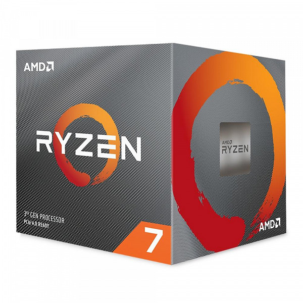 Processador AMD Ryzen 7 3800X Cache 32MB 3.9GHz (4.5GHz Max Turbo) AMD4 - 100-100000025BOX