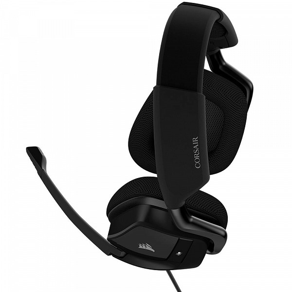Headset Gamer Corsair Void Elite USB/P2, 7.1 Surround, Drivers 50 mm, Carbono - CA-9011205-NA