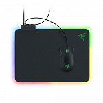 Mousepad Gamer Razer Firefly V2, Chroma, Control/Speed, Médio (355x255mm) - RZ02-03020100-R3U1