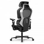 Cadeira Gamer DT3 Sports Chrono, Até 130Kg, Reclinável, Braço 5D, Cilindro Classe 4, Cinza - 13991-3