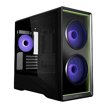 Gabinete Gamer Lian Li Vector V150 Infinity, Mini-Tower, Lateral de Vidro, Com 3 Fans, Preto, V150INFX