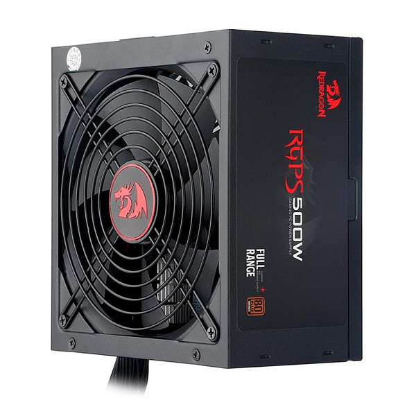 Fonte Redragon RGPS 500W Bronze 80 Plus, GC-PS001