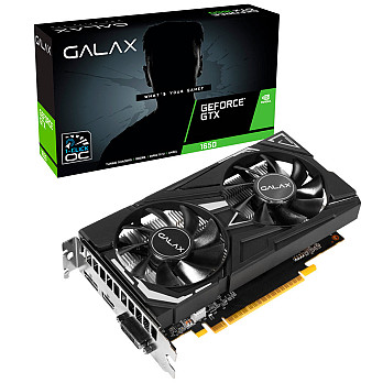 Placa de Vídeo Galax NVIDIA GeForce GTX 1650 EX (1-Click OC), 4GB, GDDR5 - 65sqh8ds08ex