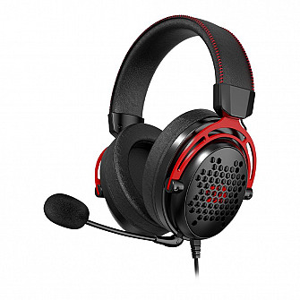 Headset Gamer Redragon Diomedes, Som Surround 7.1, Drivers 53mm, USB-C, PC, PS4, Xbox One, Preto - H388