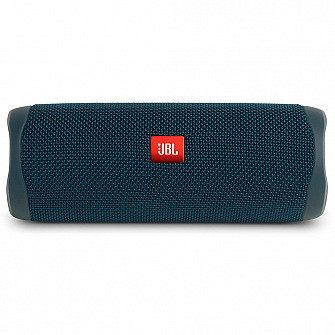 Caixa de Som JBL Flip 5, Bluetooth, 20W RMS, à Prova D´Água, Azul - JBLFLIP5BLU