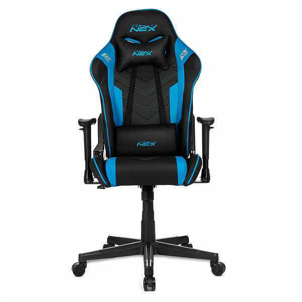 Cadeira Gamer DXRacer NEX Preta / Azul (OK134/NB)