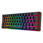 Teclado Magnético Gamer Redragon Eisa, 1800 Compact, RGB, Switch UltraMag Linear, ABNT2, Preto - K686RGB-M
