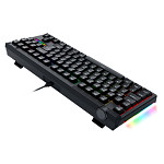 Teclado Magnético Gamer Redragon Otiim, TKL, RGB, 8000Hz, Rapid Trigger, Roda de Volume, Preto - K729RGB-M