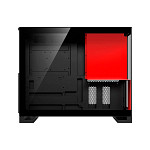Gabinete Gamer Redragon Eternal P&V, Mid Tower, ARGB, ATX, Lateral em Vidro, Sem Fans, Preto e Vermelho - CA-612BR