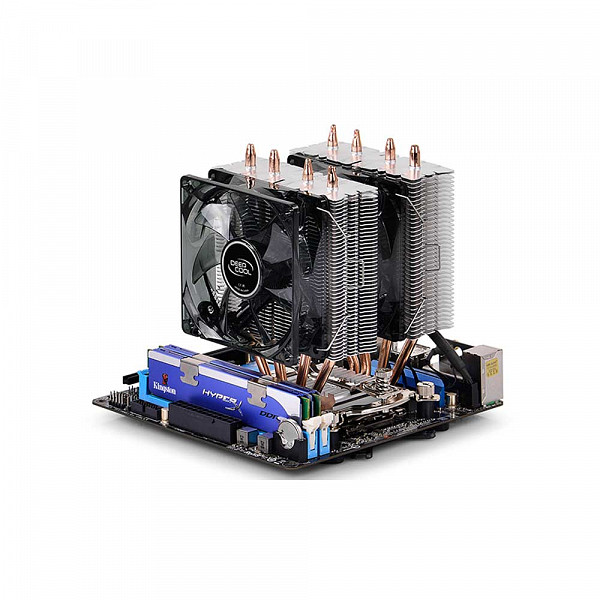 Cooler para Processador DeepCool Frostwin, LED Blue 92mm, Intel-AMD, DP-MCH4-FT-LEDV2