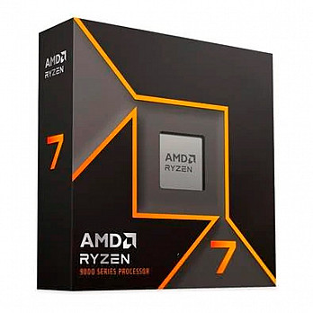 Processador AMD Ryzen 7 9700X, 3.8 GHz (5.5 GHz), Cache 32 MB, 8 Núcleos, 16 Threads, AM5 - 100-100001404WOF