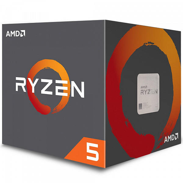 Processador AMD Ryzen 5 2600 Cooler Wraith Stealth Cache 19MB 34GHz 39GHz Max Turbo AM4 YD2600BBAFBOX