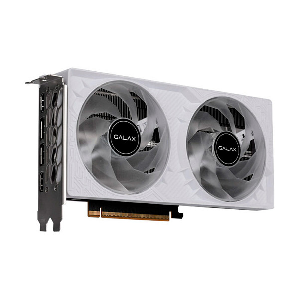 Placa de Vídeo GALAX RTX5050 1-Click OC  White 128BITS GDDR6  NVIDIA Geforce, 8GB, DLSS 4, 55NSL8MHCZBS