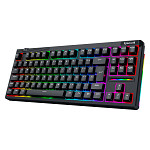 Teclado Magnético Gamer Redragon Otiim, TKL, RGB, 8000Hz, Rapid Trigger, Roda de Volume, Preto - K729RGB-M