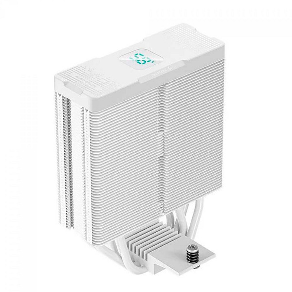 Cooler para Processador DeepCool AG400 DIGITAL WH, ARGB, 120mm, Intel-AMD, White, R-AG400-WHADMN-G-1
