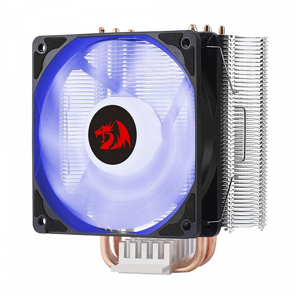 Cooler FAN Redragon Buri CC-1055B, 120MM, LED Azul - Preto