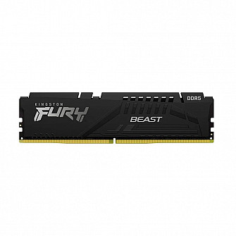 Memória Kingston Fury Beast, 32GB, 4800MHz, DDR5, CL38, Preto - KF548C38BB-32