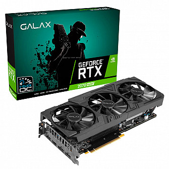 Placa de Video Galax Geforce RTX 2070 Super EX Gamer Black  8GB GDDR6 256Bits - 27ISL6MDW0BG
