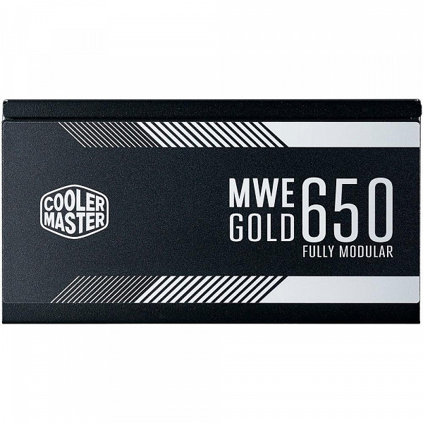 Fonte Cooler Master MWE 650W, 80 Plus Gold, Modular - MPY-6501-AFAAG-WO
