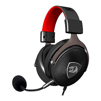 Headset Gamer Redragon Icon, 7.1, Driver 50mm, USB e P3, Para PC, Preto - H520