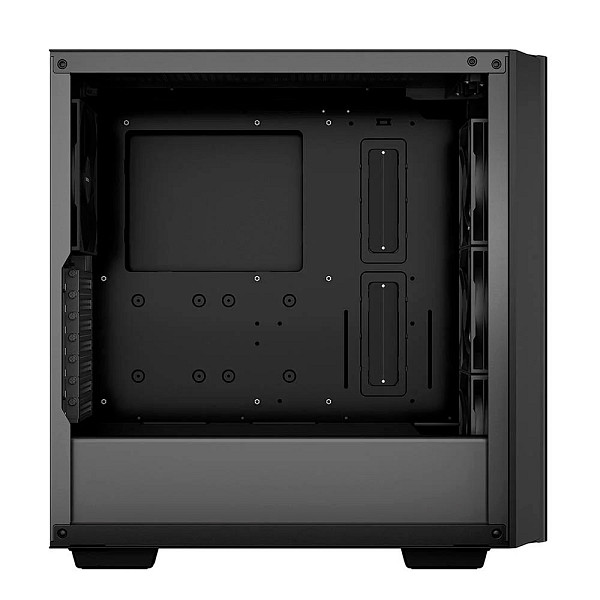 Gabinete Gamer Deepcool CG540, Mid Tower, 3x Cooler ARGB, Lateral em Vidro Temperado, Preto - R-CG540-BKAGE4-G-1