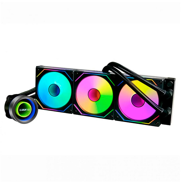 Water Cooler Lian Li Galahad II Trinity SL-INF, RGB 360mm, Intel-AMD, Black, Compatível Com LGA 1700, GA2T36INB