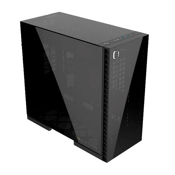 Gabinete Gamer Geometric Future Model 6 Cezanne Preto Sem Fan - GEO-M6-CEB