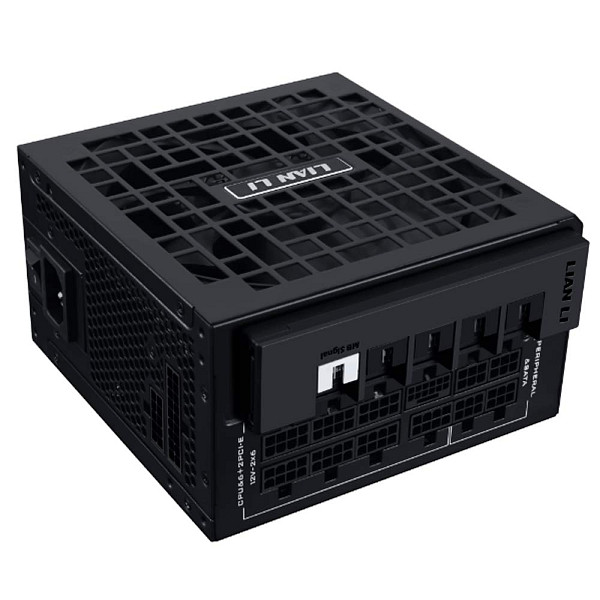 Fonte Lian Li RS 1000W, 80 Plus Gold, ATX 3.1, PFC Ativo, Full Modular, Preto, RS1000G BH BR PRETO