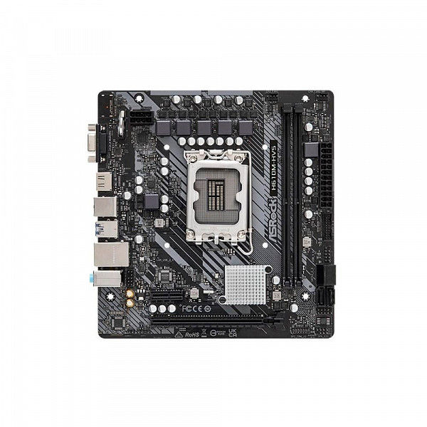 Placa Mãe Asrock H610M-HVS, mATX, LGA 1700, DDR4, HDMI, VGA